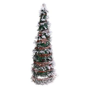 Oem Rattan Christmas Tree 30 Leds 60 Cm Groen