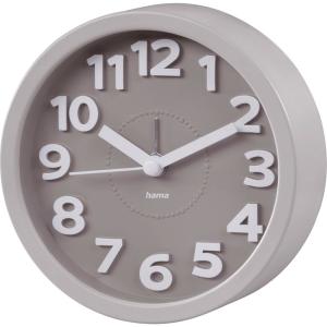 Hama Retro 186324 Round Wall Clock Grijs
