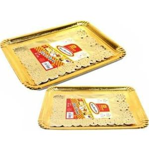 Maxi Products Rectangular Cardboard  blonda 31x38 Cm Goud