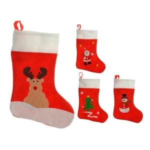 Edm 71656 48 Cm Christmas Sock Rood