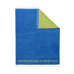 Benetton Rainbow Be 140x190 Cm Blanket Blauw
