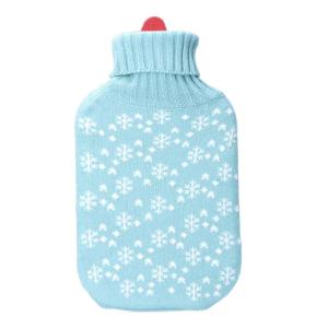 Edm White Flakes Rechargeable Hot Water Bag 2l Blauw