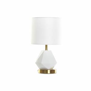 Home Decor Polyester Metal 20x20x37 Cm Table Lamp Transpara…