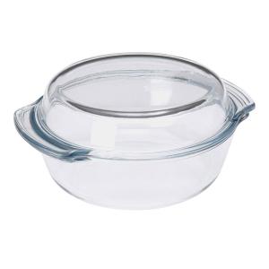 Termolex Round Platter With Lid 1.7l Transparant