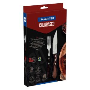 Tramontina Fcs Polywood Cutlery Set 4 Pieces Zilver