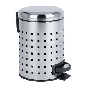 Wenko Stainless Steel 22445100 Trash Can 3l Zilver
