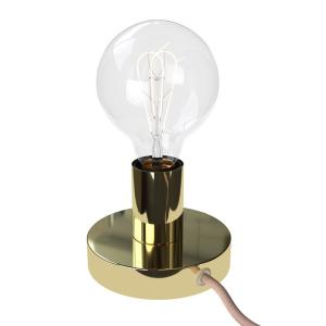 Creative Cables Posaluce Metal Table Lamp With Bulb Goud