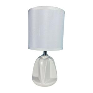 Versa Adam Ceramic Tissue 13x29x10.5 Cm Table Lamp Transpar…