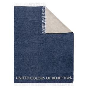 Benetton 140x190 Cm Blanket Blauw