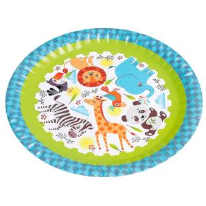 Best Products Green Bag With Dishes Animal Design 18 Cm 6 U…