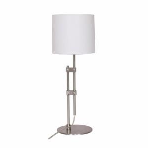 Home Decor Metal Modern 23x23x64 Cm Table Lamp Zilver