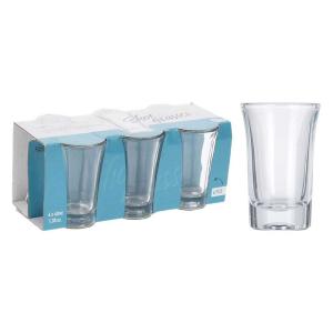 Excellent Houseware Set Glass 40ml Cup 6 Units Transparant