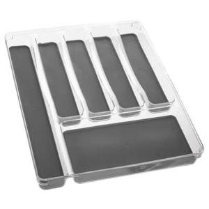 Five Cutlery Tray 6 Compartments Transparant