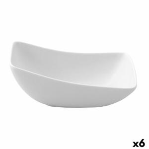 Ariane Vital Square Ceramics 14 Cm Bowl 6 Units Wit