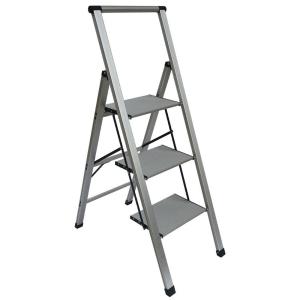 Plabell 2 Steps Comfort02 Aluminum Ladder Zilver