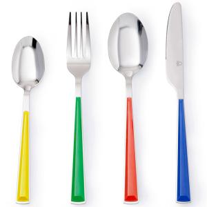 Benetton 24 Pieces Cutlery Veelkleurig