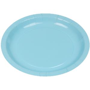 Best Products Green Cardboard Plates 20 Cm 10 Units Blauw