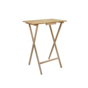 Wellhome Rectangular Side Table Finished Without Varnish 48…
