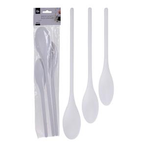 Excellent Houseware 76056 Plastic Spoon Wit