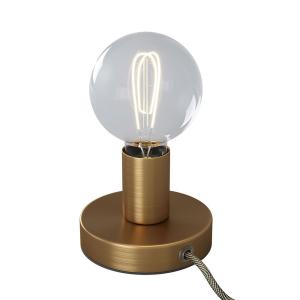 Creative Cables Posaluce Metal Table Lamp With Bulb Goud