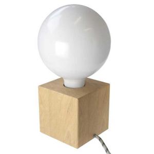 Creative Cables Cubetto Lamp With Light Bulb Bruin