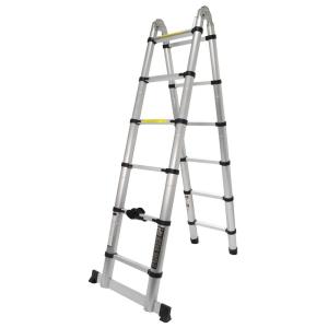 Mader 10058 6 6p 3.8 M Articulated Ladder Zilver