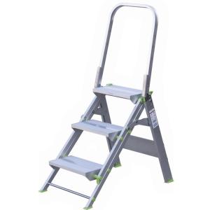 Plabell 5 Steps Komodo5 Aluminum Ladder Zilver