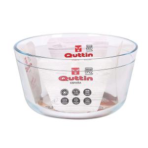 Quttin Glass Souffle Safe 21.5 Cm Tray Transparant