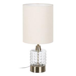 Bigbuy Home Crystal Metal 23x23x51 Cm Table Lamp Transparant