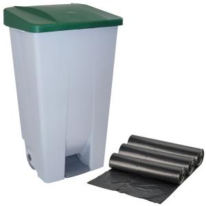 Wellhome Selective Container 120 Liters Zilver