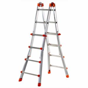 Gierre Al002 4x4 Steps Multifunction Ladder Zilver