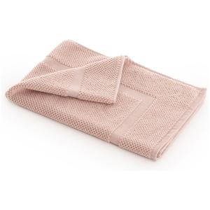 Muare 70x140 Cm Combed Cotton Towel Roze
