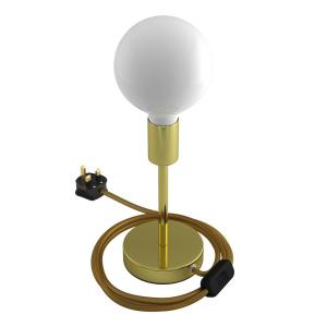 Creative Cables Alzaluce 15 Cm Table Lamp Goud EU Plug