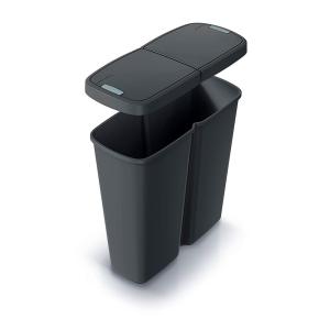 Keden Compacta Q 54x24x56 Cm Recycling Bin Transparant
