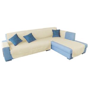 Wellhome Elegant Wh0358 Sofa Cover Beige,Blauw