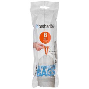 Brabantia Perfectfit Bin Liner Type B 5l Garbage Bag 20 Uni…