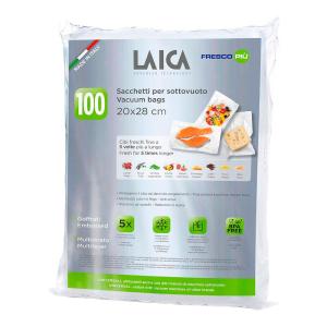Laica Vacuum Packaging Bags 20x28 Cm 100 Units Transparant