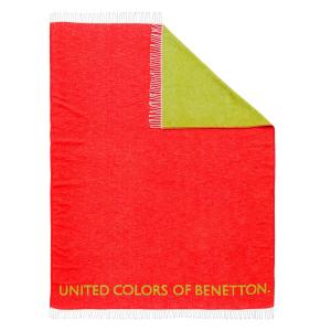 Benetton Be-0131 140x190 Cm Blanket Rood