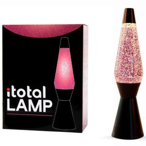 Itotal Purpurine 36 Cm Lava Lamp Transparant