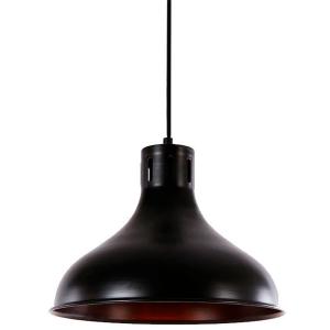 Edm Vintage 32111 E27 60w Hanging Lamp Zwart