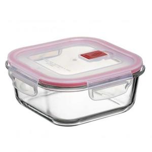 Tatay Cook And Eat Glass Square 800ml Airtight Container Tr…