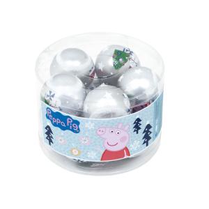 Safta Christmas Balls 6 Cm Pack 10 Peppa Pig Cosy Corner Ve…