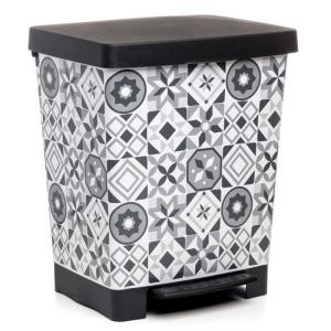 Tatay Cubki 23l Trash Can With Foot Pedal Wit