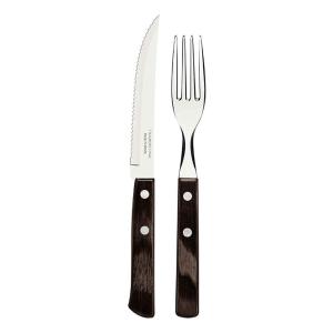 Tramontina Fsc Polywood Cutlery Set 12 Pieces Zilver