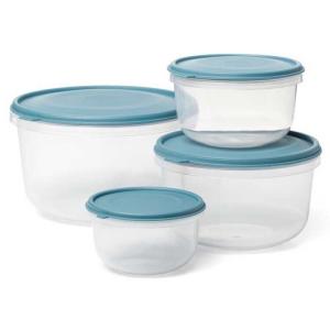 Tatay Food Containers Set 4 Units Transparant