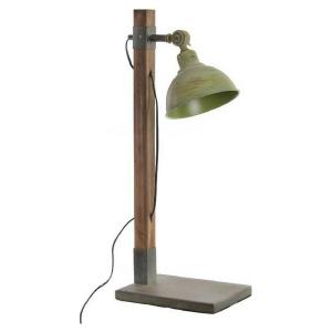 Home Decor Metal Wood 30x16x63 Cm Table Lamp Goud