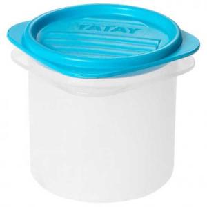 Tatay Topflex Cylindrical 300ml Food Container Transparant