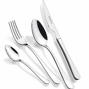Monix M202974 Stainless Cutlery Set 24 Units Zilver