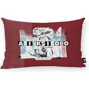 Play Fabrics Cotton Cushion Cover 30x50 Cm Aikido C Rood