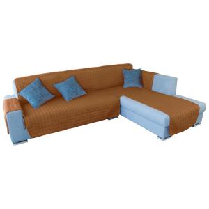 Wellhome Elegant Wh0394 Sofa Cover Bruin,Blauw